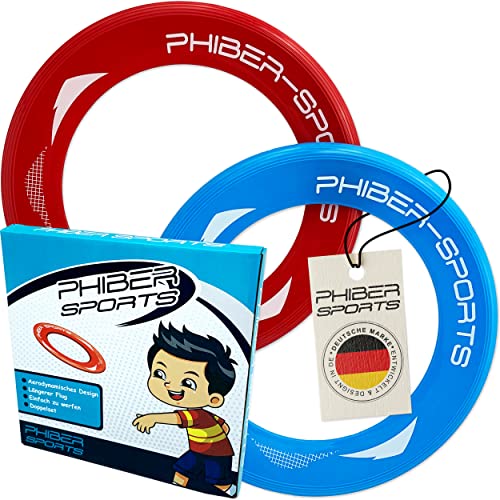 PHIBER-SPORTS Frisbee-Ringe – 2er Doppelpack Premium