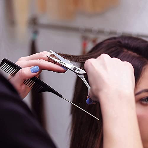 Friseurschere im Bild: Candure Friseurschere für Professionelle Salons Haarschneideschere