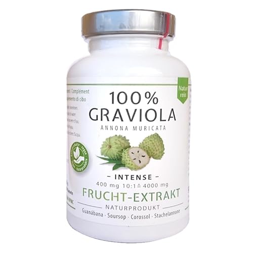 Graviola.de 100% GRAVIOLA FRUCHT-EXTRAKT 4000 mg -10