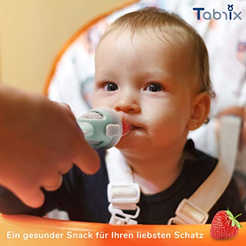 Fruchtsauger im Bild: TABRIX Fruchtsauger Baby ab 3 Monate & Kleinkind (2x)