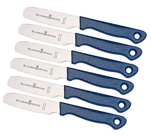 Schwertkrone 6er Set Brötchenmesser mit Mikroverzahnung