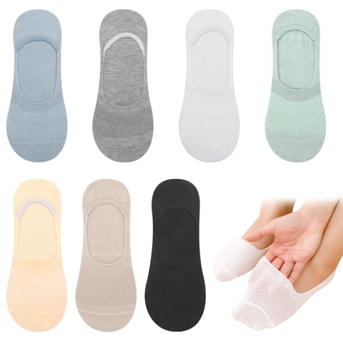 Utensilsto 7 Paare Füßlinge Socken Damen