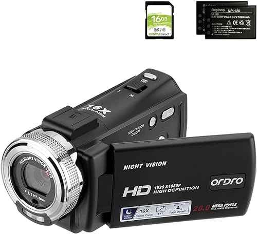ORDRO V12 Videokamera Camcorder Full HD