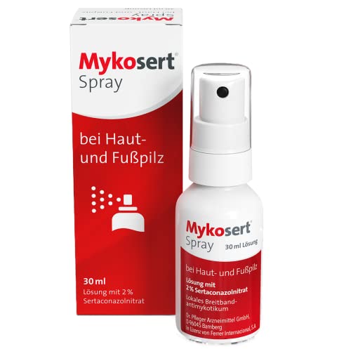 MYKOSERT Fußpilz Spray: Antimykotikum bei Hautpilz