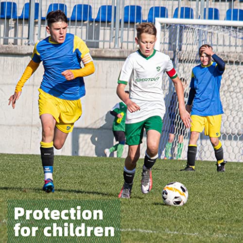 Fußball Schienbeinschoner im Bild: Sportout Erwachsene und Jugend Kinder Fußball
