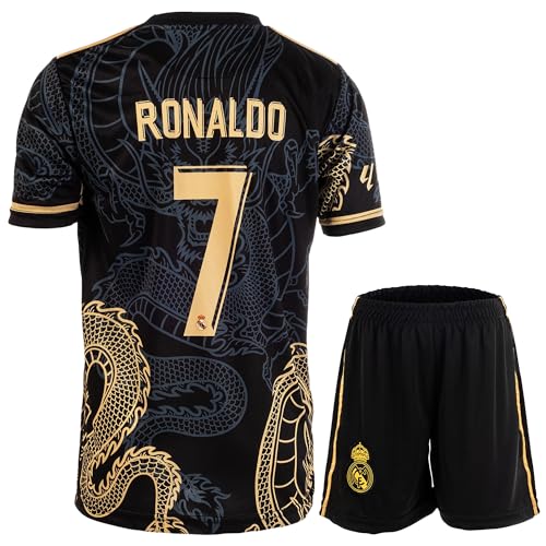 Mikalay Madrid Ronaldo #7 Retro Black