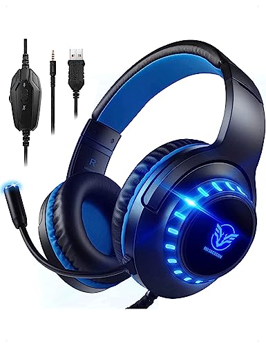 Pacrate Gaming Headset für PS4/PS5/Xbox One