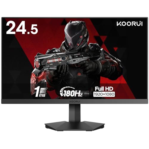 KOORUI Gaming Monitor 24.5 Zoll