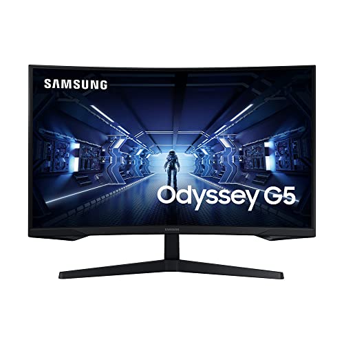 Samsung Odyssey G5 Curved Gaming Monitor C27G54TQBU (LC27G54TQBUXEN)