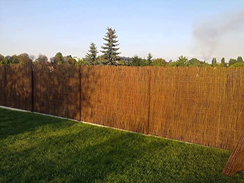 Gartensichtschutz im Bild: Ogrodzenia Wiklinowe Weidenmatte 150 x 500 cm