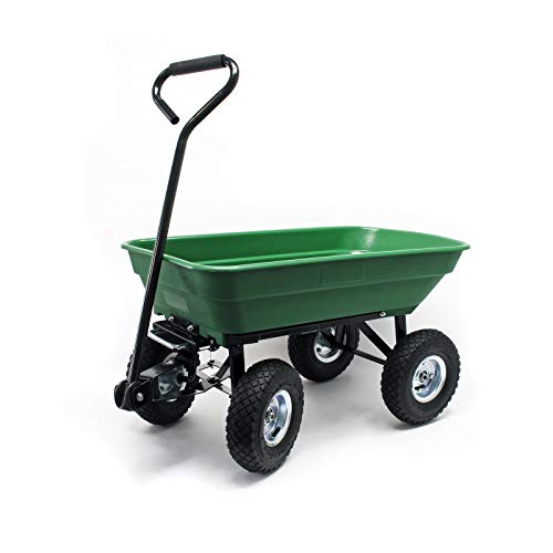 Wiltec Gartenwagen mit Kippfunktion bis 200 kg