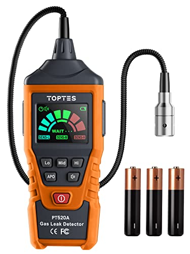 TOPTES Gasmelder, PT520A Erdgasdetektor für Zuhause