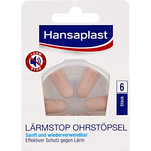 Hansaplast Lärmstopp Ohrstöpsel (6 Stück)