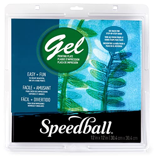 Speedball 12 X 12 Gel Printing Plate Geldruckplatte