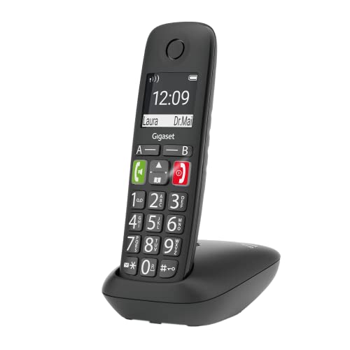 Gigaset E290 - Schnurloses Senioren-Telefon ohne Anrufbeantworter