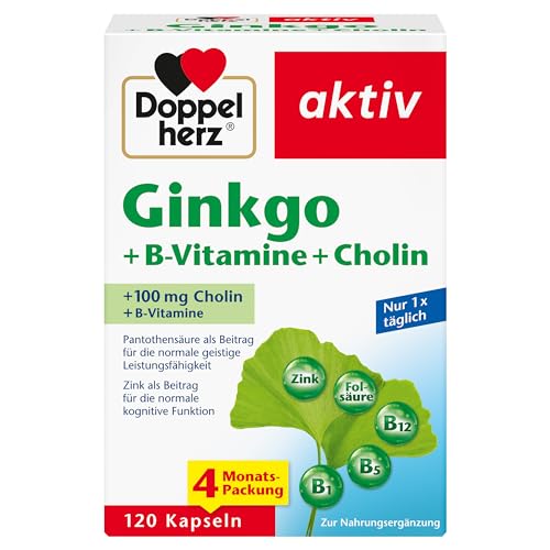 Doppelherz Ginkgo + B-Vitamine + Cholin