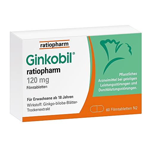 Ratiopharm Ginkobil® 120 mg Filmtabletten stärken die Gedächtnisleistung