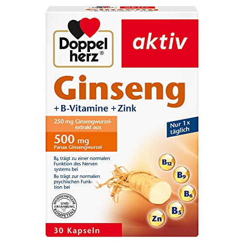 Queisser Pharma Doppelherz Ginseng + B-Vitamine + Zink
