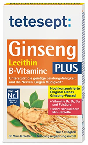 tetesept Ginseng plus Lecithin + B-Vitamine