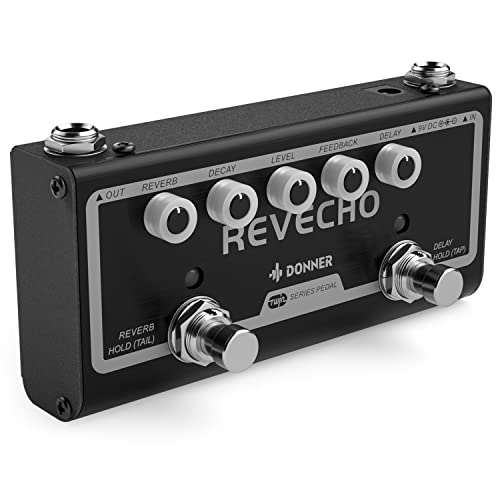 Donner Revecho Gitarre Effektpedal Delay und Reverb