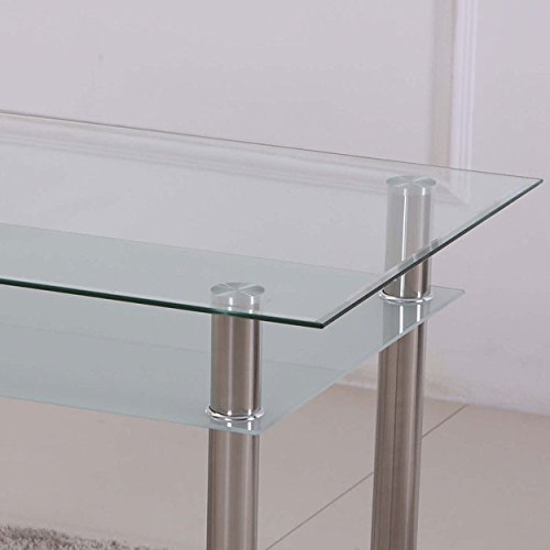Glas-Esstisch im Bild: Euro Tische Esstisch Glas mit 6m...