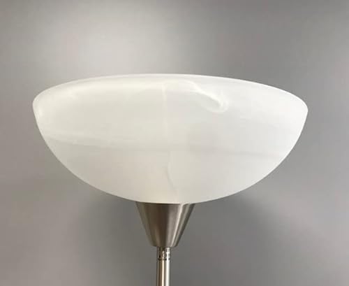Glas-Lampenschirm im Bild: Lhh Lampenschirm E27 u.a. für Led Glas