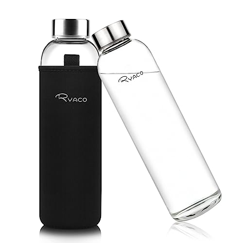 Glasflasche unserer Wahl: Ryaco Glasflasche 1 liter /1l