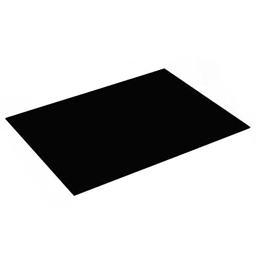Muldale Schwarzes Glas-Schneidebrett für Küchenarbeitsplatten –