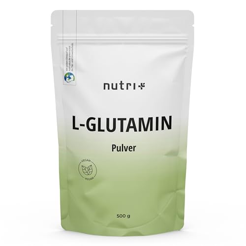 Nutri + L Glutamin Pulver Vegan 500 g