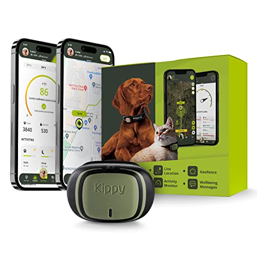 Kippy EVO GPS-Tracker für Hunde/Katzenhalsband