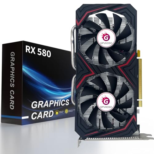 GPVHOSO AMD RX 580 8GB Grafikkarte