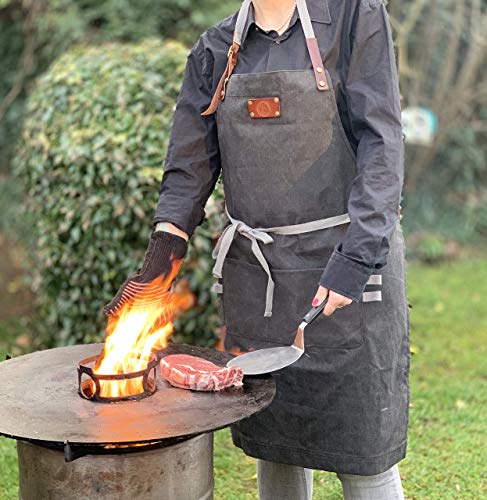 Grillschürze im Bild: Ess-Nische Kochschürze Grillschürze für Männer und Frauen