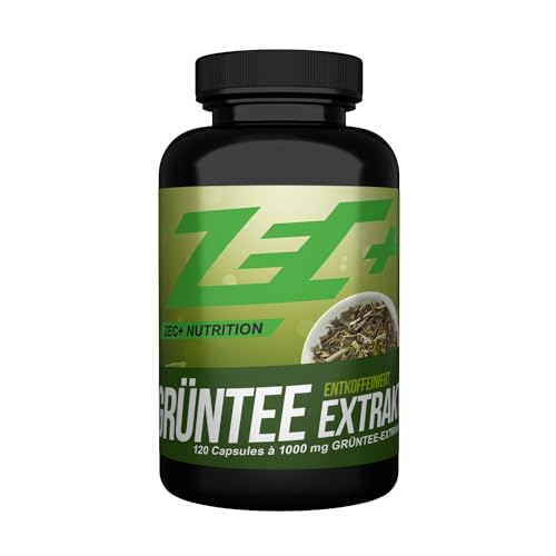 Zec+ Nutrition Grüntee Extrakt hochdosiert – 120 Kapseln