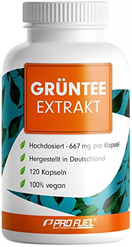 ProFuel Grüntee Extrakt 120x Grüner Tee Kapseln