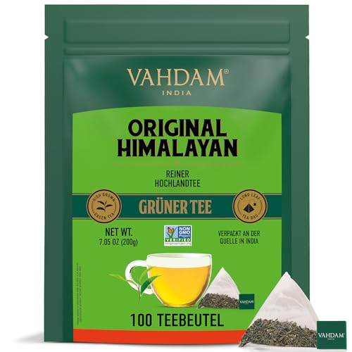 VAHDAM Premium Qualität Grüner Tee Blätter