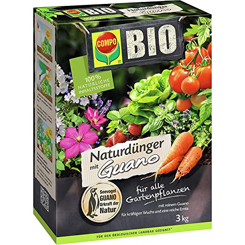 Compo BIO Naturdünger mit Guano für alle Gartenpflanzen