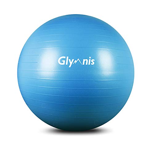 Glymnis Fitnessball Gymnastikball 55 cm/65 cm/75 cm