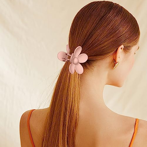 Haarkralle im Bild: Impoditiongs 6 Stück Matte Blume Haarspangen