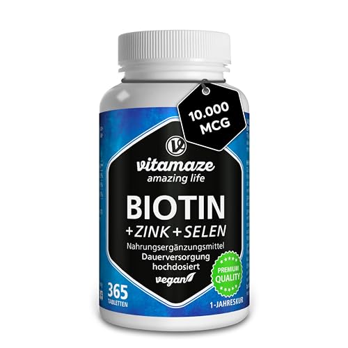 Vitamaze - amazing life Biotin hochdosiert 10.000 mcg +