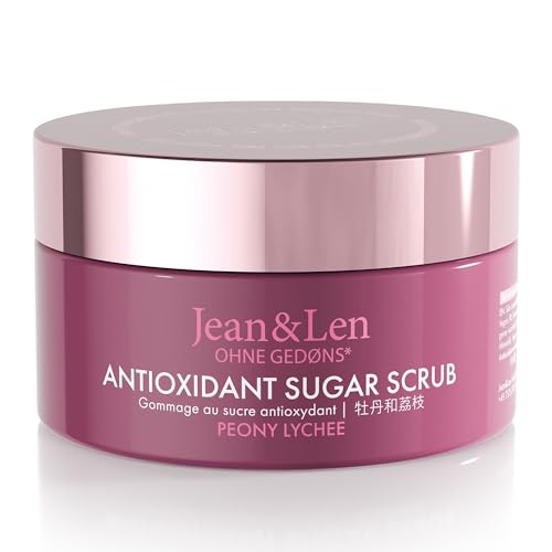 Jean & Len Antioxidant Sugar Scrub Peony & Lychee