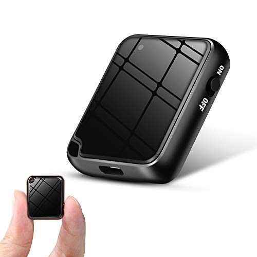 QZT Mini Aufnahmegerät, Diktiergerät - Stimmenaktivierung, Geräuschreduzierung, USB, One-Touch-Aufnahme, MP3, 16GB