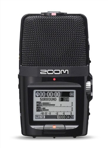 Zoom H2n - Tragbarer 4-Spur-Recorder mit XY- und Mid-Side-Mikrofonen