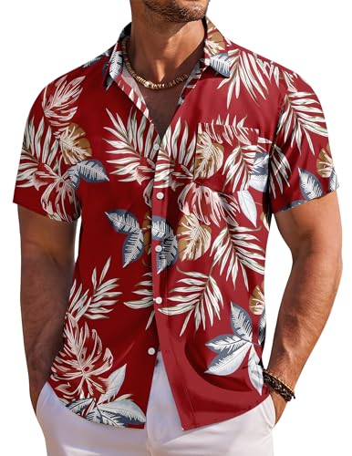 COOFANDY Hawaiihemd