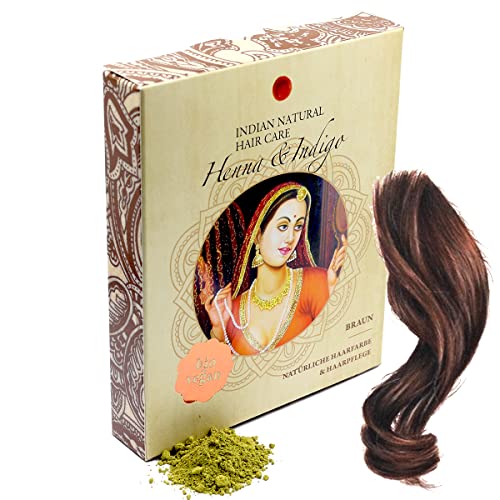 INDIAN NATURAL HAIR CARE Henna & Indigo
