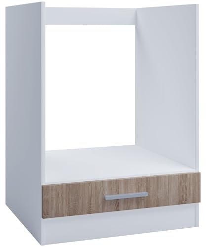 Kontor-Hermsen Ofenschrank für Einbauherd 60cm Sonoma
