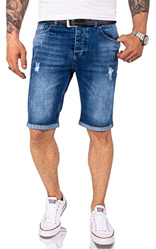 Rock Creek Herren Shorts Jeansshorts Denim Short