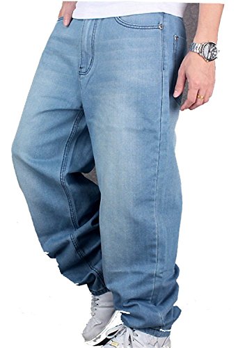 CYSTYLE Herren Jeanshose Baggy Jeans Denim
