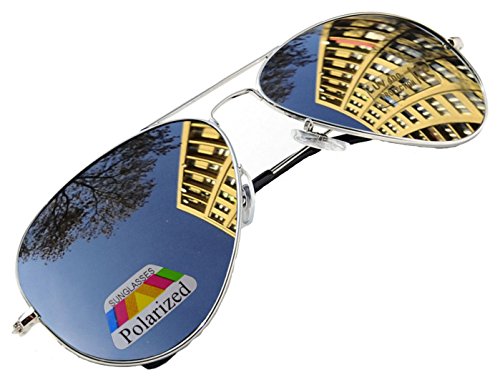 4sold Klassische Unisex Polarisierte Sonnenbrille in vielen Farbkombinationen