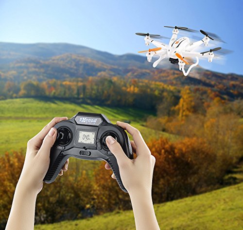 Hexacopter im Bild: Simulus Drohnen: Kompakter Profi-Hexacopter GH-6.cam mit 720p