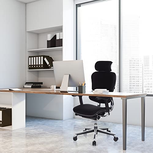 HJH Office Bürostuhl im Bild: hjh OFFICE 652610 Luxus Chefsessel ERGOHUMAN ergonomischer Bürostuhl